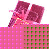 Unbranded All That Glitters Fuchsia Notebooks Set of 2