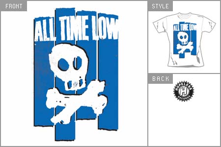 Unbranded All Time Low (Dirty Logo) T-shirt