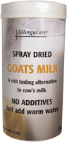Unbranded Allergycare Spray Dried Goats Milk Powder 200g