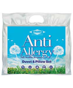 Allershield 13.5 Tog Duvet and Pillow Set - Double