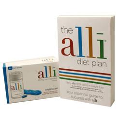 Unbranded alli 84 Capsules And alli Diet Plan Book