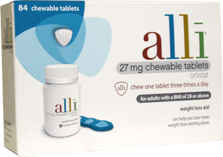 Unbranded Alli Chewable Tablets 84