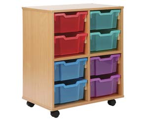 Unbranded Allsorts storage with 8 deep trays