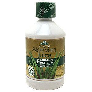 Aloe Vera Juice is traditionally used internally to help soothe ulcers, indigestion and other
