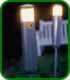 Aluminium Gas Garden Light