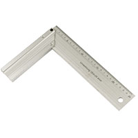 Aluminium Try Square 10 (254mm)