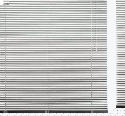 Create the modern look with these silver effect aluminium Venetian blinds which have an easy to use pull cord. Tested and safe to the 2014 blind safety standards BS EN 13120. Aluminium. Automatic safety lock. Size W120. drop 160cm / W47. drop 63in. S