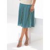 Unbranded Amara Satin Skirt with Beaded Godets