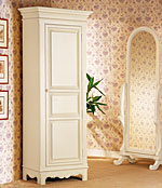 Unbranded Amaryllis 1 Door Single Wardrobe