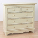 Amaryllis French style 5 drawer chest of drawers