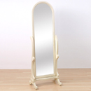 Amaryllis French style floor standing mirror