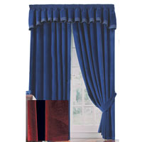 Ambassador Velour Curtains Burgundy 168x229cm