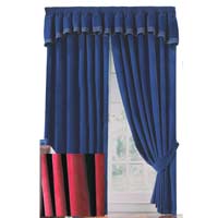 Ambassador Velour Curtains Old Rose 117x183cm