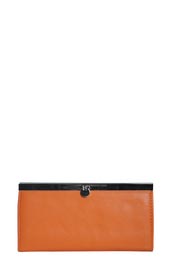 Unbranded Amber bold coloured frame purse