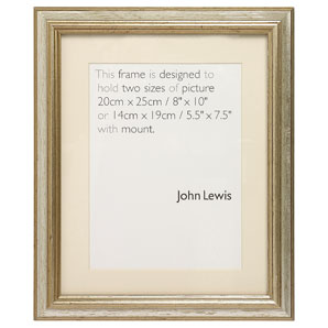 Traditional photo frames hand finished in silver leaf.