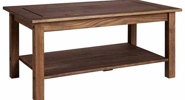 Unbranded Amersham Coffee Table - Dark Solid Pine