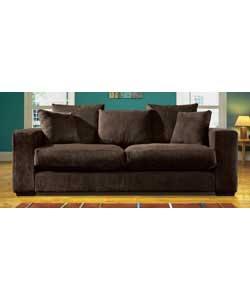 Amy Large Sofa - Chocolate