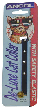 Ancol Jewelled Velvet Cat Collar