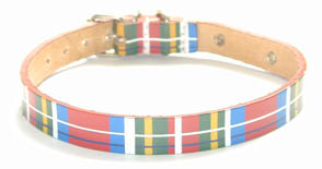 Ancol Tartan Stitched Collar 45cm