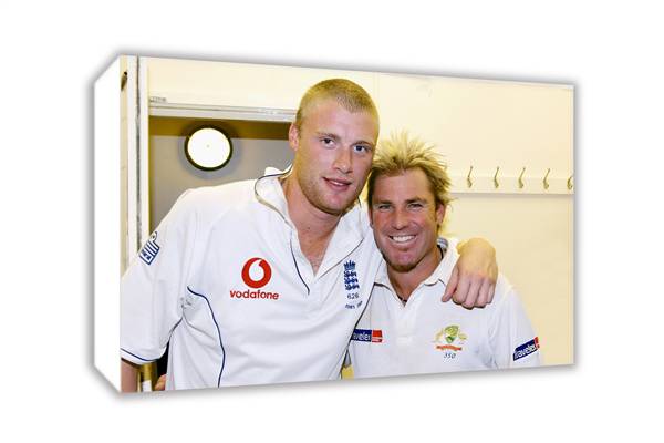 Andrew Flintoff and Shane Warne and#8211; Canvas collection