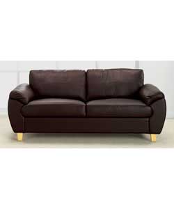 Andria Large Sofa - Chocolate