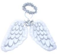 Angel Wings and Halo White