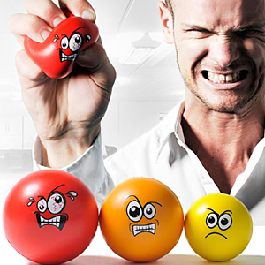 Unbranded Anger Management Stress Ball - Set of 3