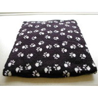 Unbranded Animate Fleece Duvet Black Medium