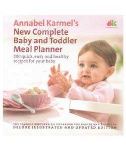 Annabel Karmel Baby and Toddler Meal Planner Book