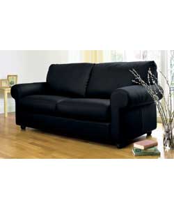 Annetta Large Sofa - Black