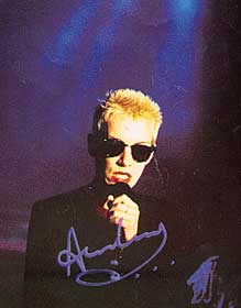 Annie Lennox autograph