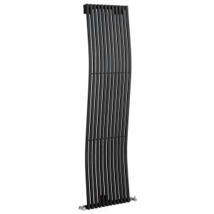 Unbranded Anthracite Designer Wave Radiator 1600 x 460mm