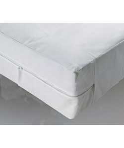 Luxury Anti Allergy breathable complete bed protector set.Pack includes duvet protector, mattress