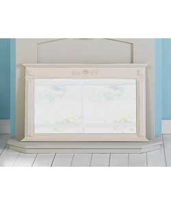Unbranded Antique Cream over Mantle Mirror