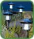 Antique Pewter Solar Light - 4 Set
