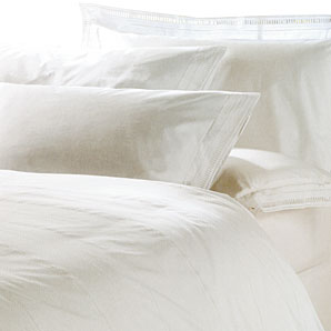 Antique Pillowcase- White- Oxford