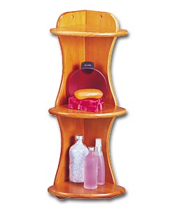 Antique Pine Corner Unit