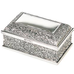 Antiqued Jewellery Box