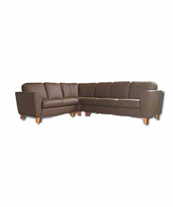 Leather Couch Settee Sofa