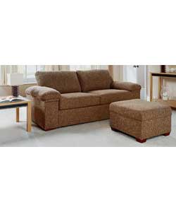 Unbranded Antonia Large Sofa with Storage - Brown