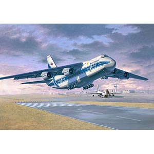 Unbranded Antonov An-124 Russlan plastic kit 1:144