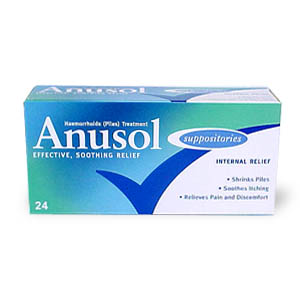 Anusol Suppositories - Size: 24