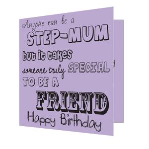 Unbranded Anyone Can Lilac Card