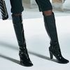 Unbranded Apart Patent Knee Length Boots