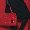Unbranded Apart Patent Leather Bag