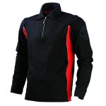 Aprilia 14 zip long-sleeved polo