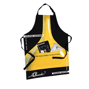 Unbranded Apron Cluedo- Colonel Mustard in the dining room