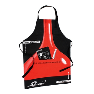 Unbranded Apron Cluedo- Miss Scarlet in the kitchen with