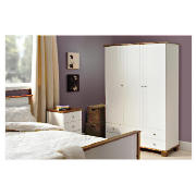 This wardrobe from the Apsley range provides a stunning storage solution for your bedroom.  It has a