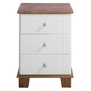 This lovely bedside chest from the Apsley collection has solid pine top and base components. The che